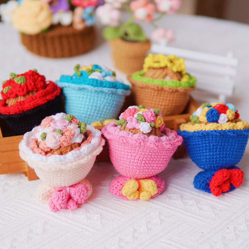 Wollweberei Hängende Blumen-Ornamente – Bild 8 | LuxeStyle