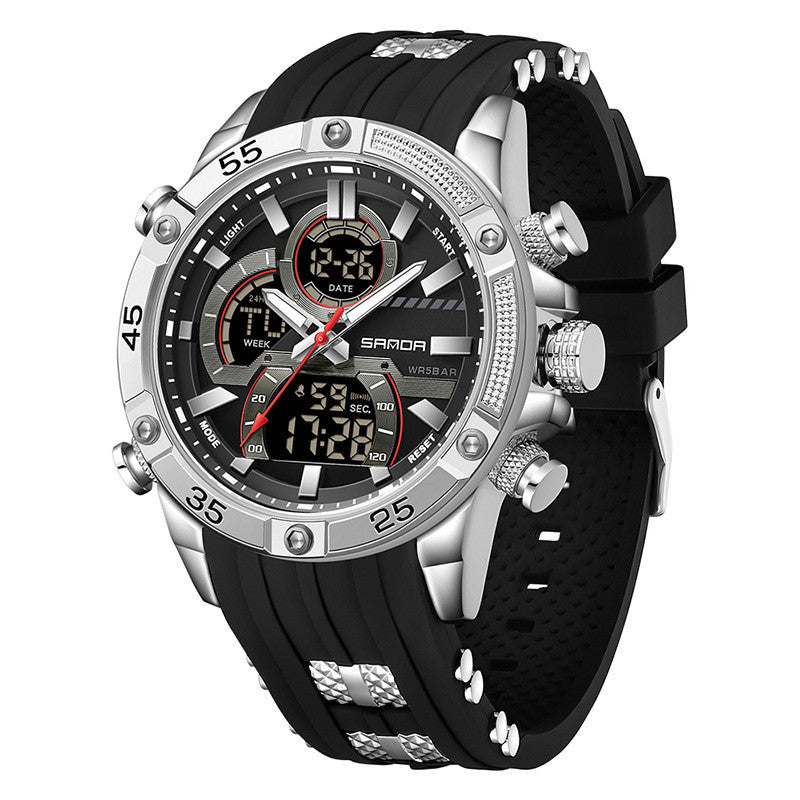 Multifunktionale Herren-Armbanduhr