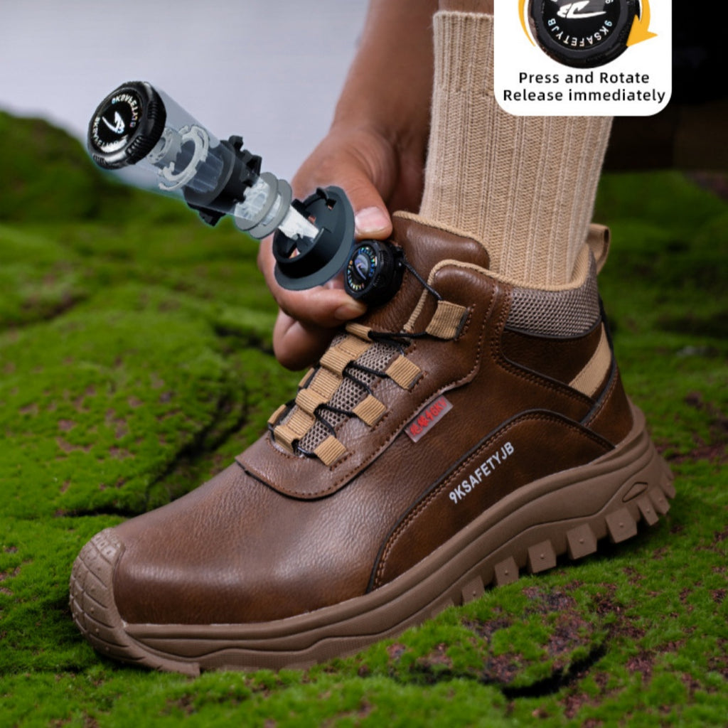 Robuste Herrenschuhe – Zehenschutz & Rutschfest – Bild 2 | LuxeStyle