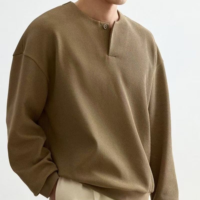 Herren Kapuzen-Sweatshirt aus Cord – Bild 2 | LuxeStyle