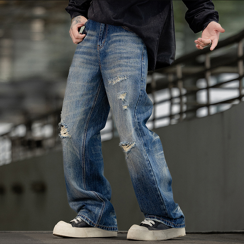 Gerade geschnittene Herren-Hosen