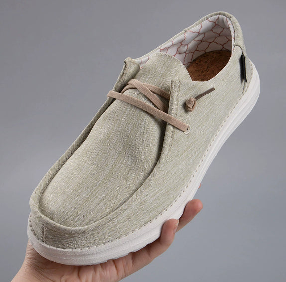 Herren-Slip-on «Sail» · Canvas, leichte Sohle – Ansicht 7
