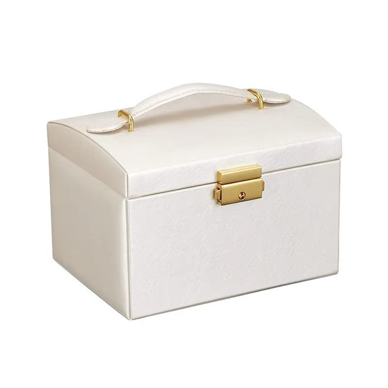 Drei-Schichten Leder-Schmuckschatulle | LuxeStyle