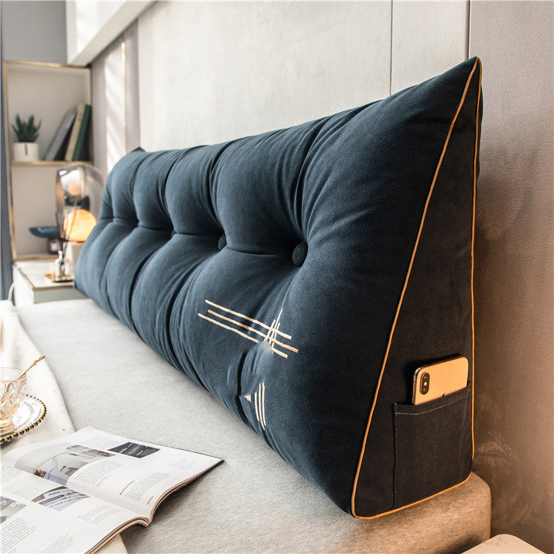 Pillow Soft Dreieckiges Rückenkissen für Sofas | LuxeStyle