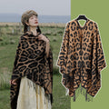 Leopard-Schal aus Faux Cashmere – Bild 3 | LuxeStyle