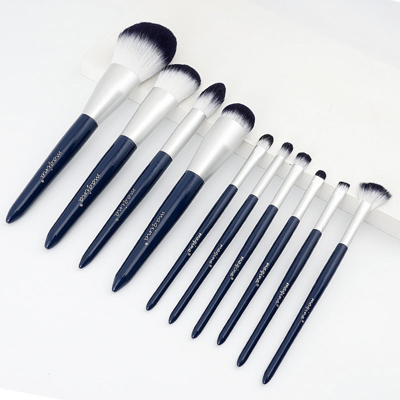 Makeup-Bürsten-Set mit 10 Bürsten