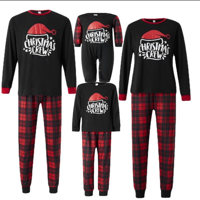 Kariertes Pyjama-Set für die ganze Familie