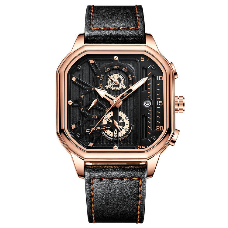 Gürtel Herrenuhr – Schlicht & Business-tauglich – Bild 2 | LuxeStyle