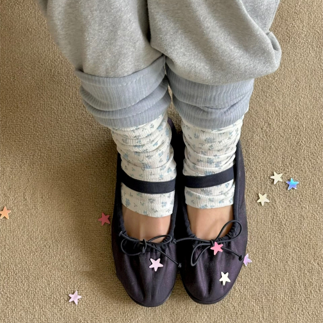 Retro Patchwork Socken für Damen