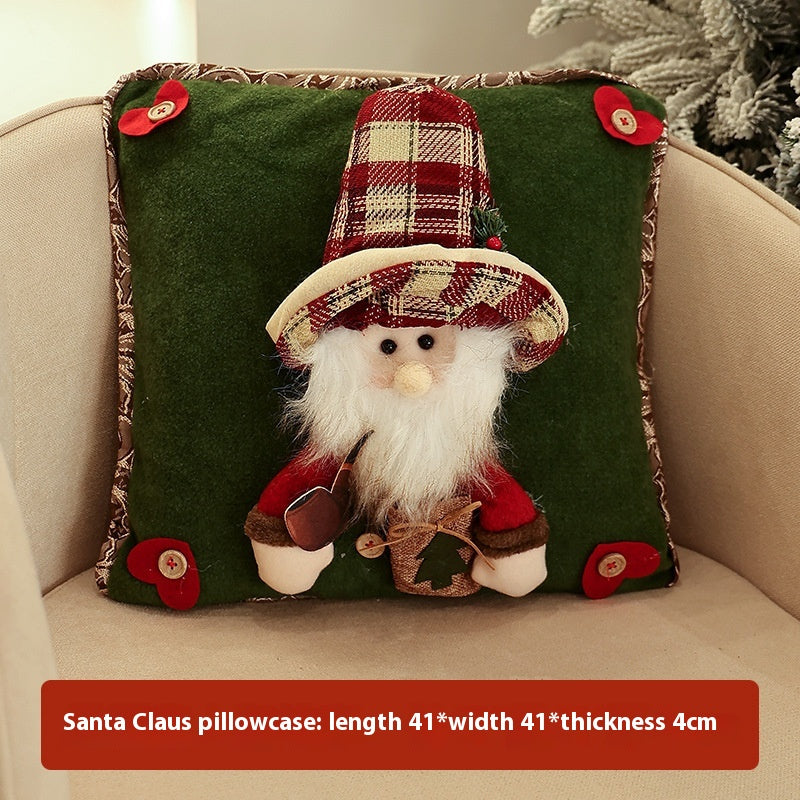 Kissenbezug mit Weihnachtsmotiven – Bild 2 | LuxeStyle