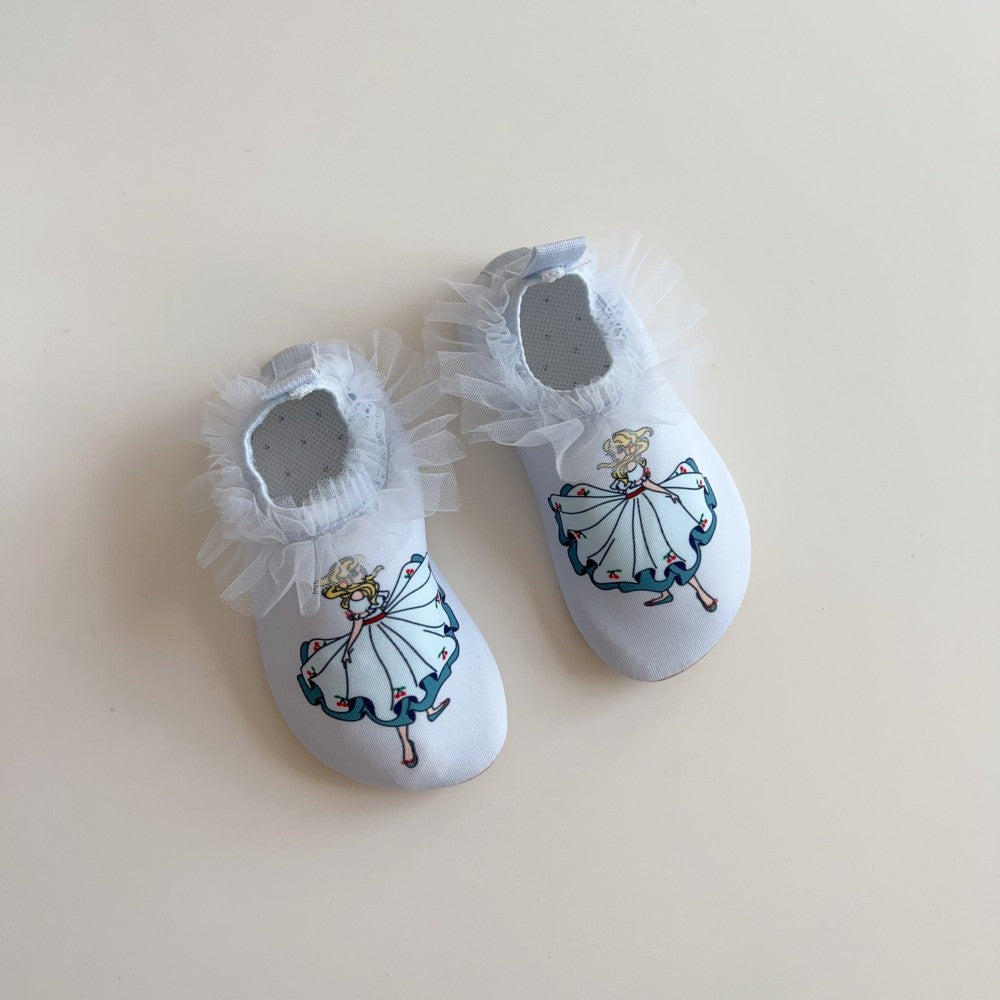 Rutschfeste Kinderschuhe mit kreativem Print