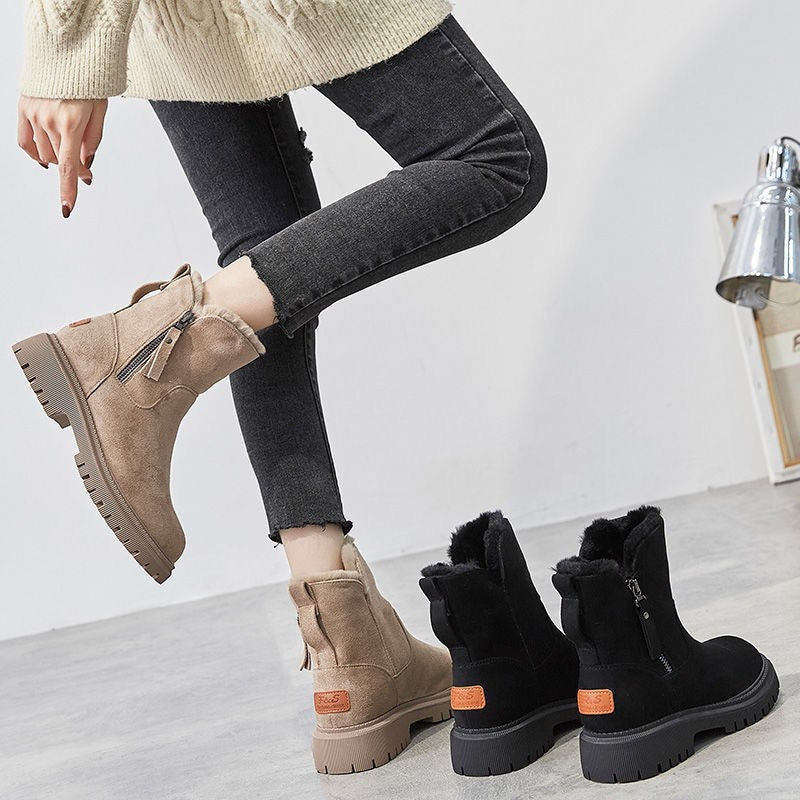 Dicke isolierte Snow Boots mit Sherpa Futter – Bild 3 | LuxeStyle