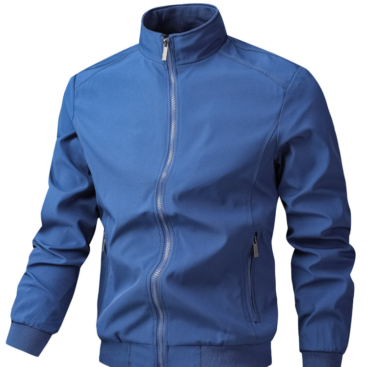 Herren Freizeitjacke mit Stehkragen