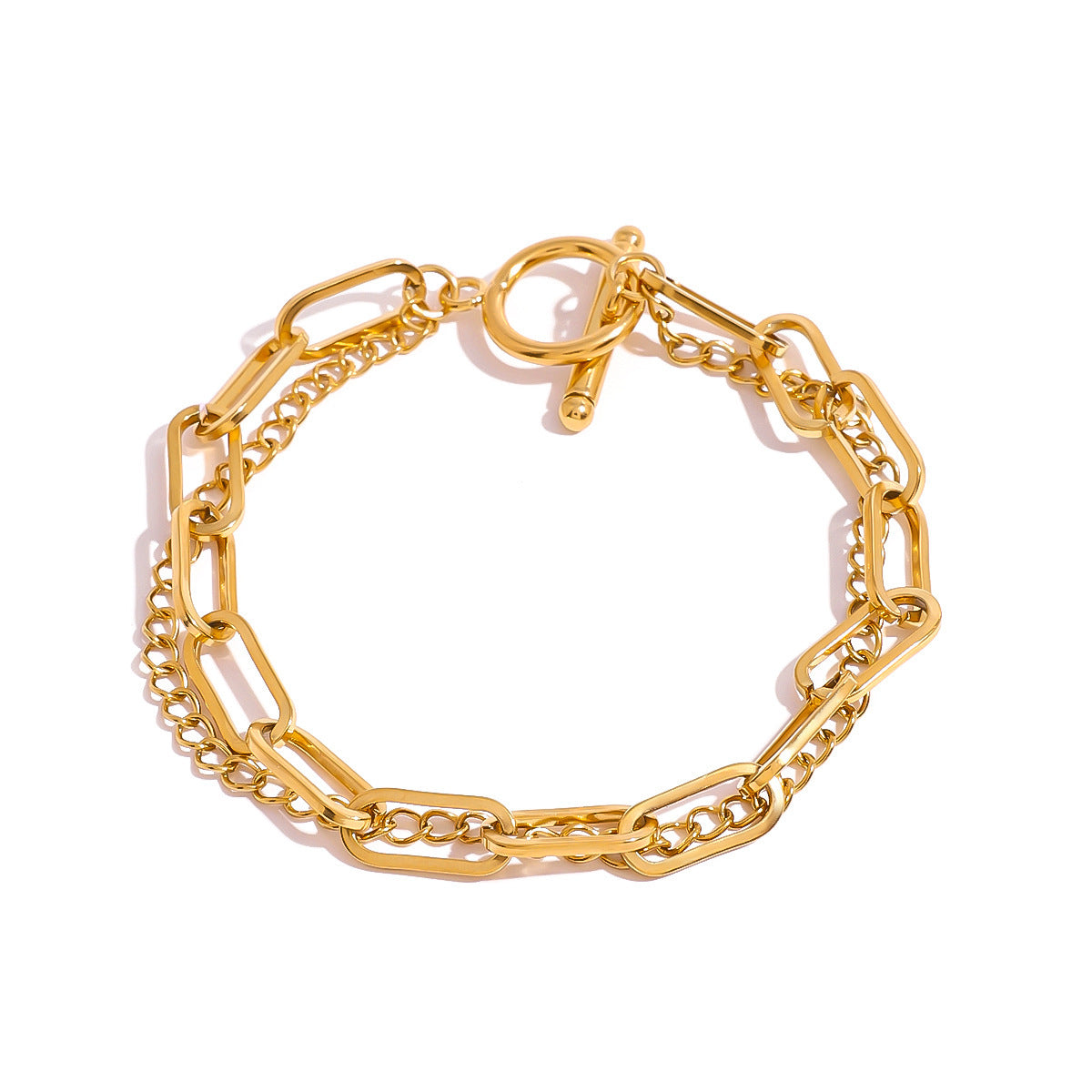 Doppelarmband für Frauen mit OT-Verschluss – Bild 5 | LuxeStyle