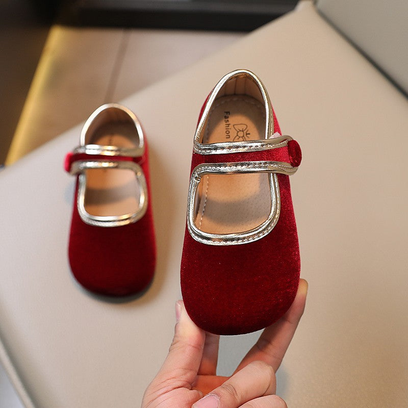 Elegante Prinzessinnen-Schuhe aus Leder