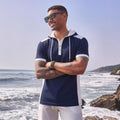 Kurzarm Hoodie für Herren