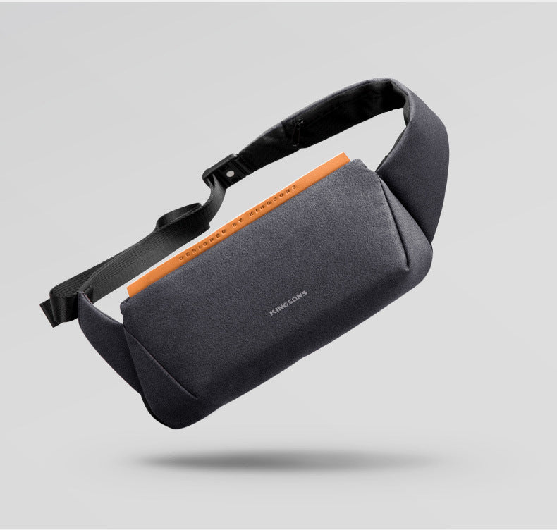 Männer Brusttasche Outdoor, ovale Form, Oxford – Bild 6 | LuxeStyle