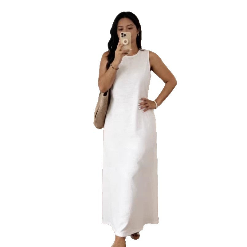 Ärmelloses Tanktop-Kleid – Bild 4 | LuxeStyle