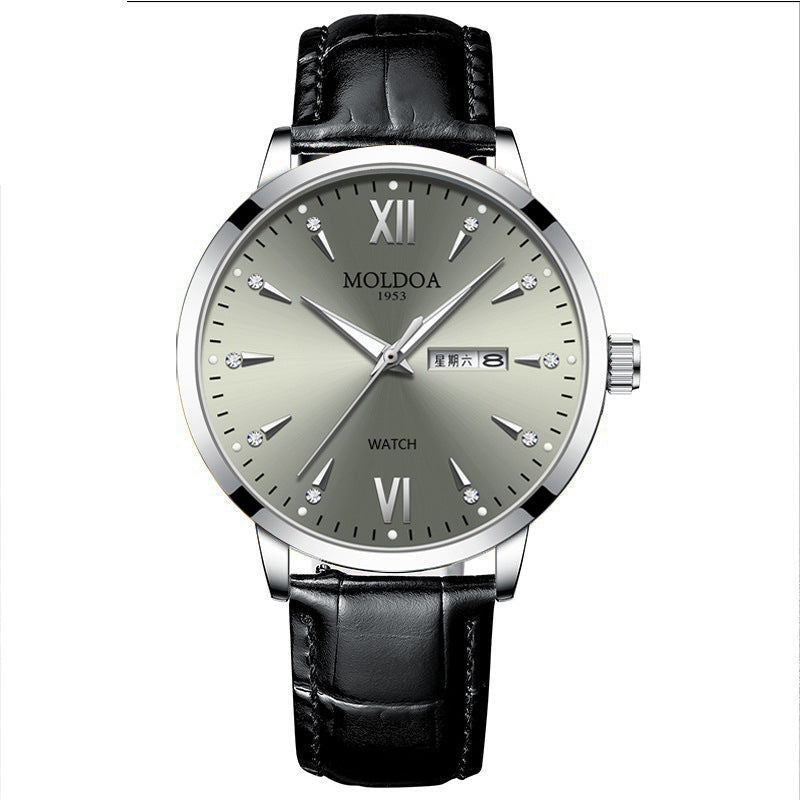 Herren-Armbanduhr, Leuchtend, Wasserdicht