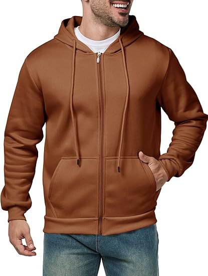 Herren Kapuzenpullover mit Reissverschluss
