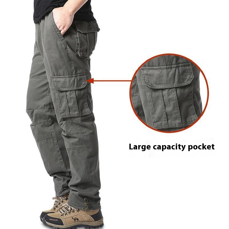 Herren-Cargo-Hosen mit mehreren Taschen