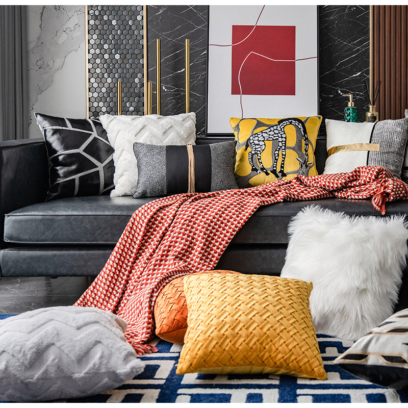 Strukturierte Kissenbezüge – Bild 1 | LuxeStyle