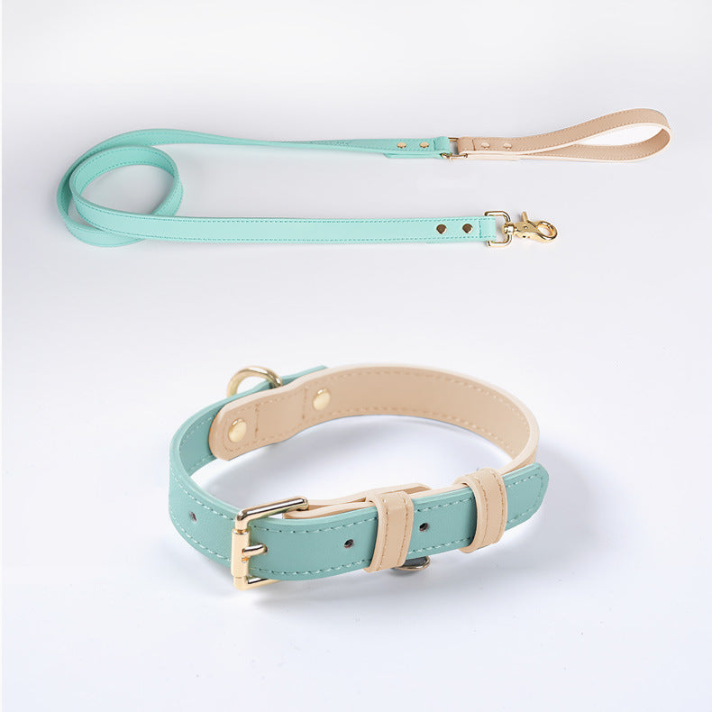 Leder-Leinen- und Halsband-Set für Hunde – Bild 12 | LuxeStyle