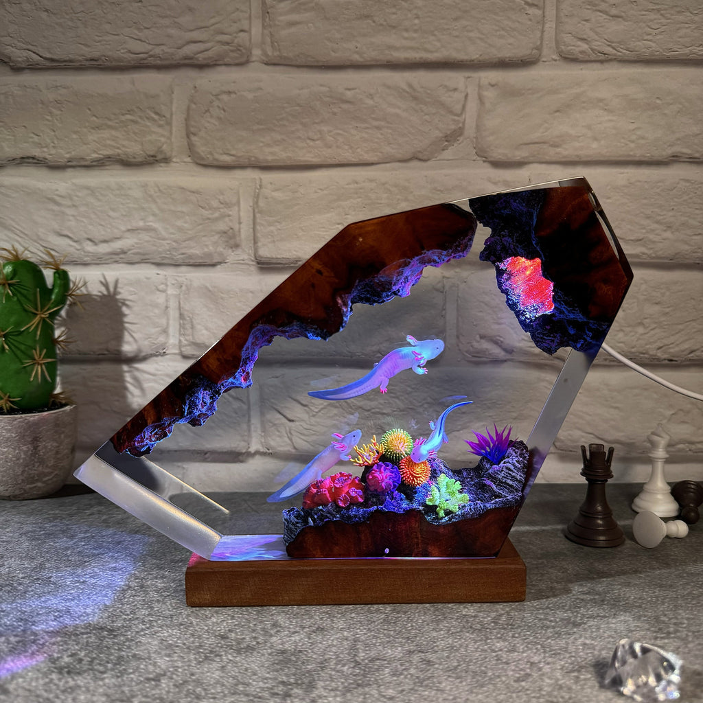 Salamander Harz-Lampe – Bild 3 | LuxeStyle
