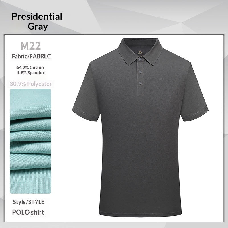 Polo-Shirt aus merzerisierter Baumwolle