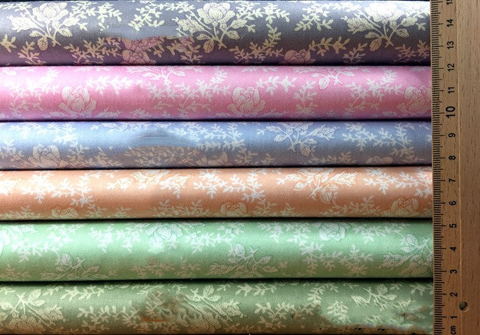 Blumiger Baumwollstoff (Twill, 1.6m breit) – Bild 5 | LuxeStyle