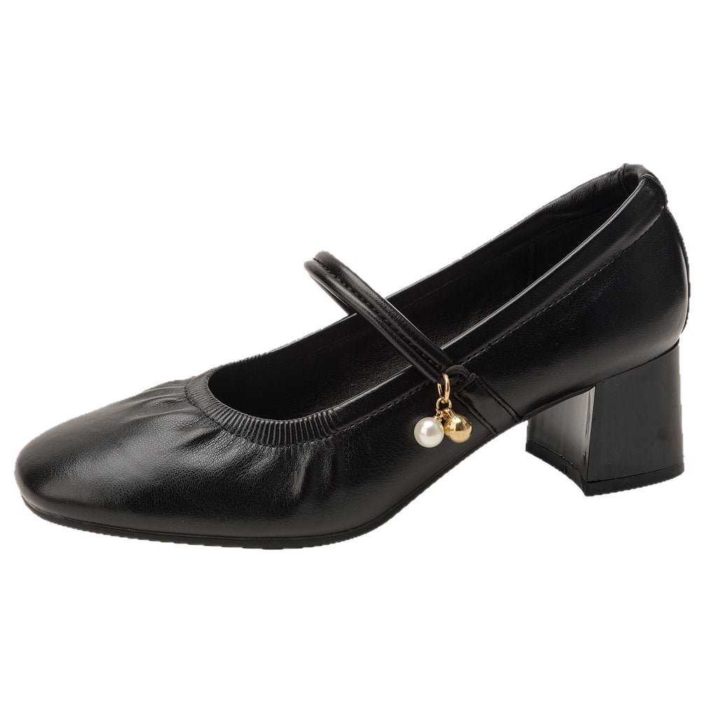 Mid-Heel Pumps mit Grip