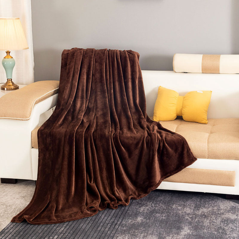 Kuschelige Coral Fleece Decke