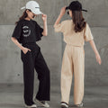 Kurzarm-Shirt & weite Hose Set für Kinder