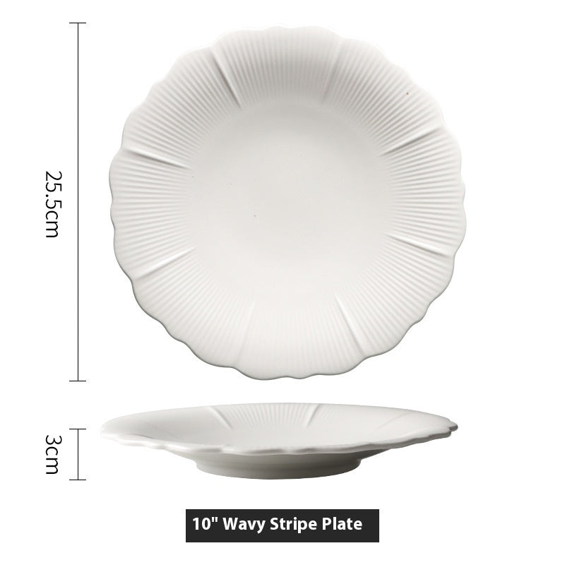 Japanisch inspirierter Teller, 25 cm – Bild 6 | LuxeStyle