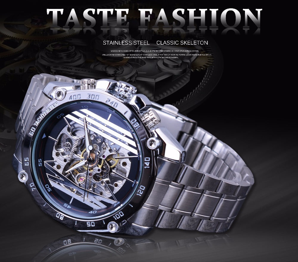 Mechanische Herrenuhr im Fashion-Stil