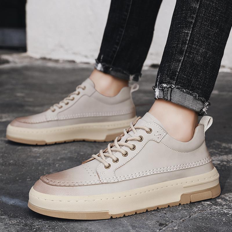 Bequemer Herren-Sneaker aus Rindsleder