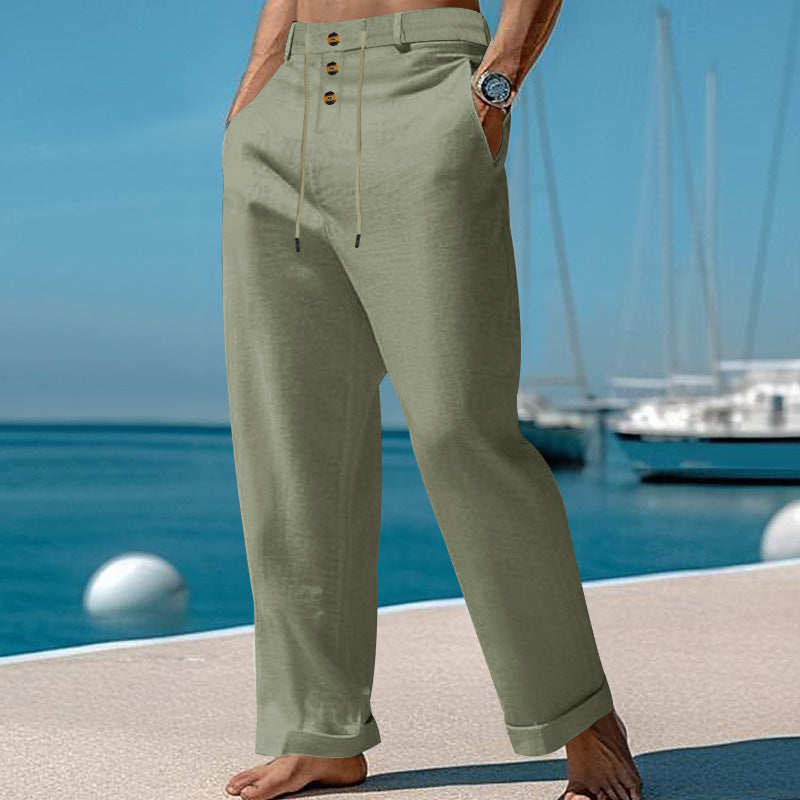 Herren Leinen-Hose Lino