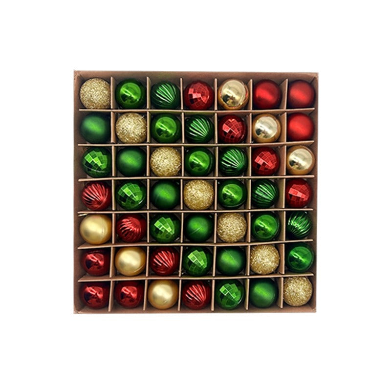 49er-Set Weihnachtsbaumkugeln aus Kunststoff – Bild 8 | LuxeStyle