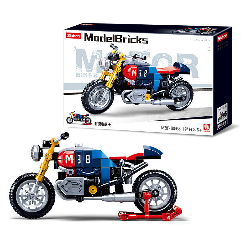 Bausteine Motorrad Stadt-Serie – Bild 6 | LuxeStyle
