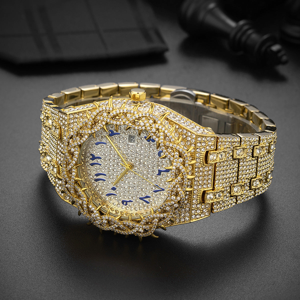 Mesh-Design Quarz Uhr