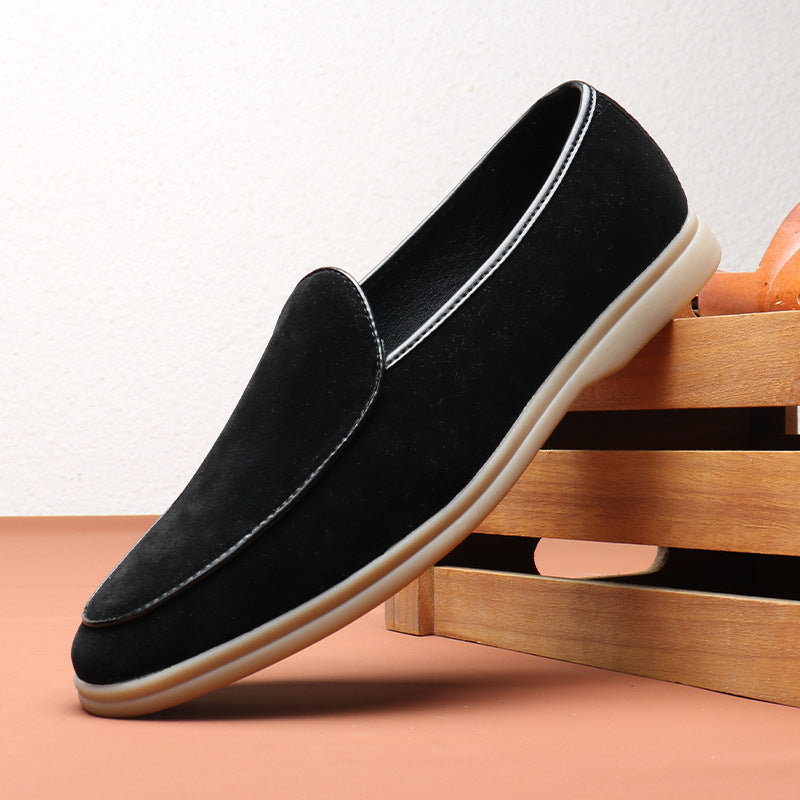 Herren Slipper mit runder Zehenpartie | LuxeStyle