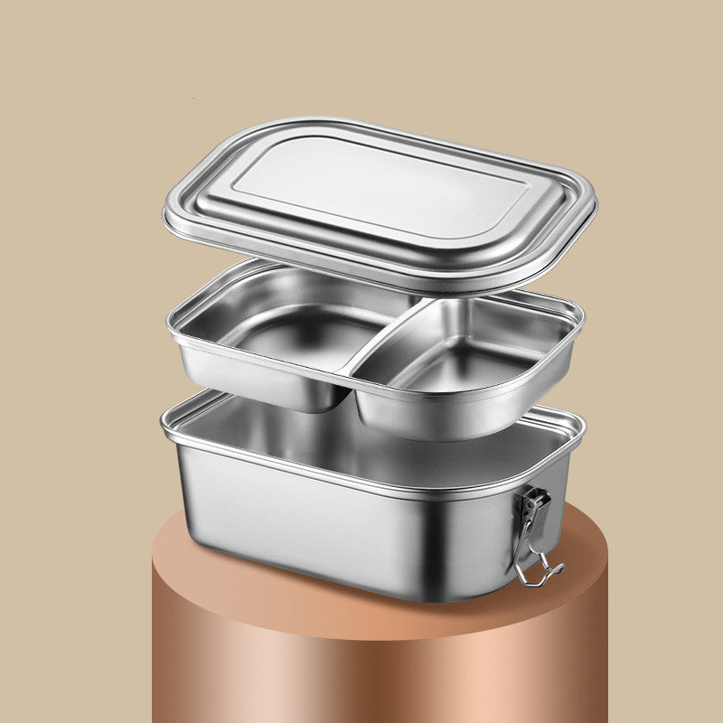 Edelstahl Lunchbox mit Fächern – Bild 6 | LuxeStyle