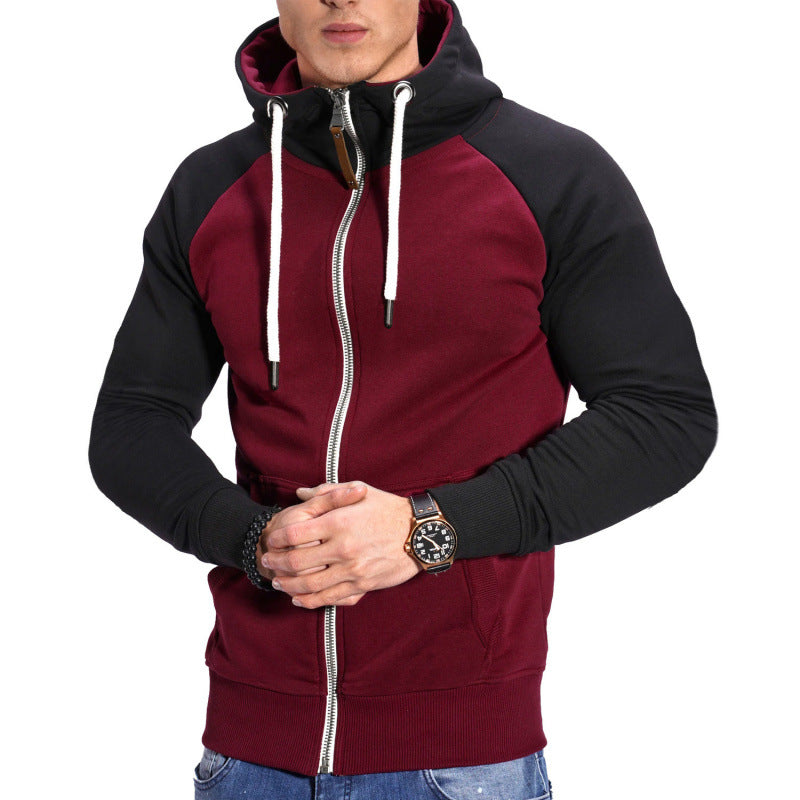 Colorblock Strickjacke für Herren