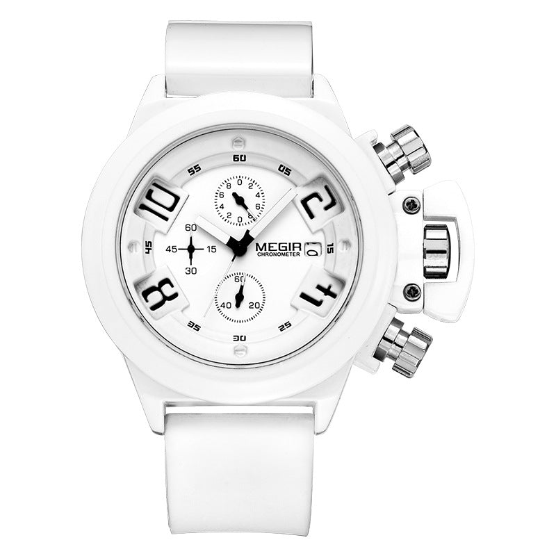 Multifunktionale Sportuhr mit Silikonband – Bild 2 | LuxeStyle