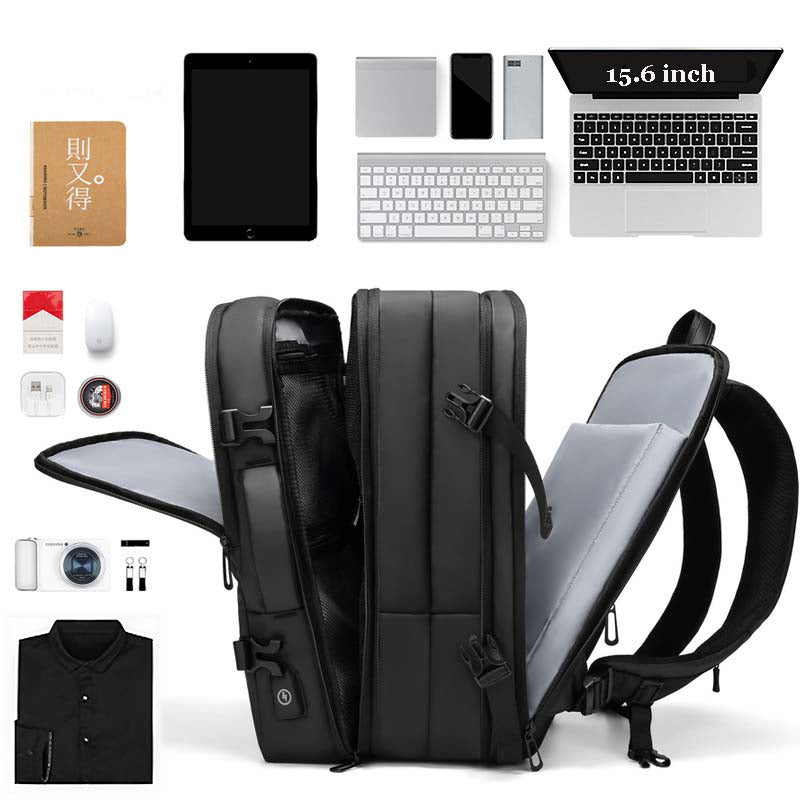 Computerrucksack mit USB-Ladefunktion – Bild 2 | LuxeStyle