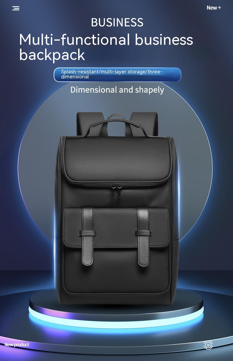 Grosser Computer-Rucksack für Herren – Bild 3 | LuxeStyle