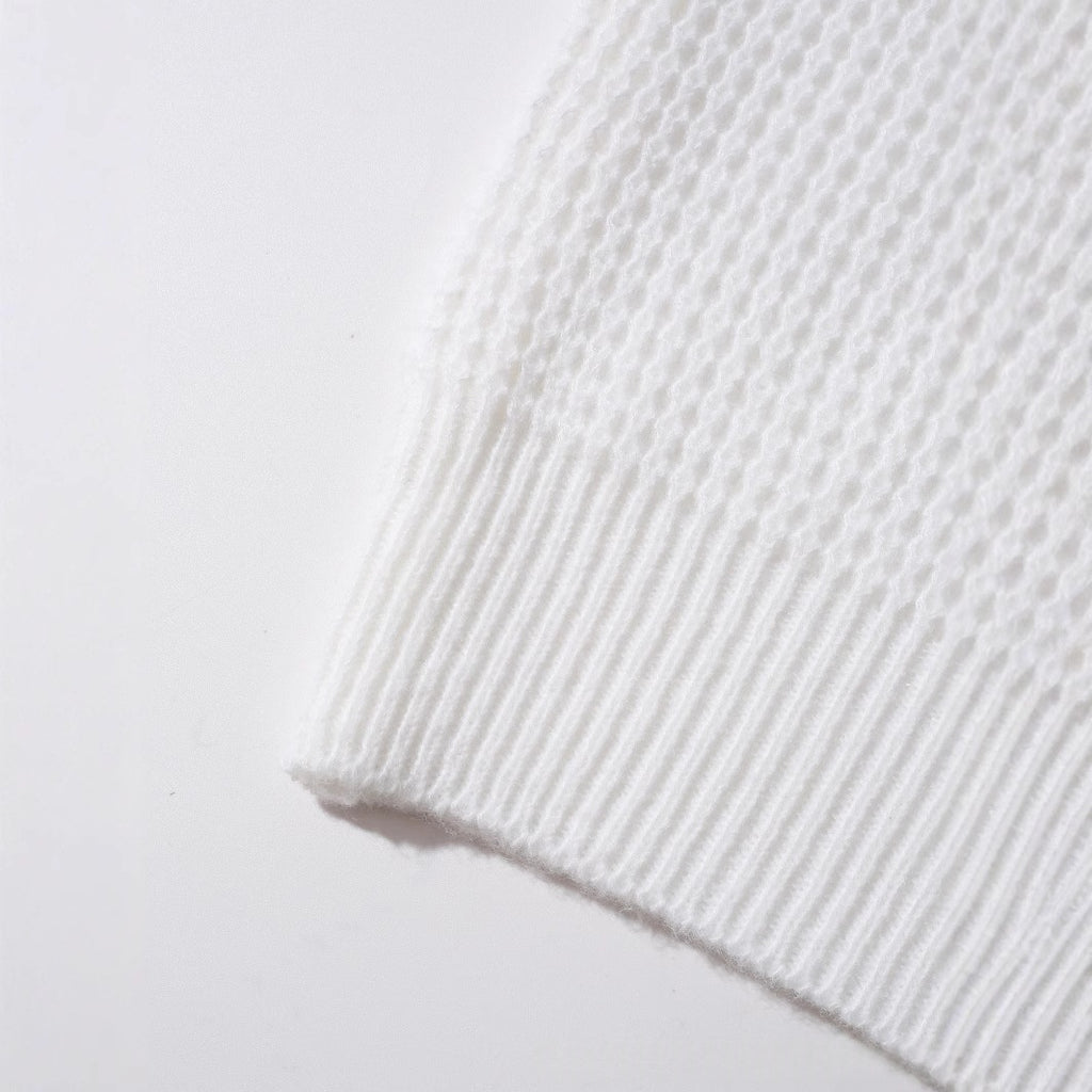 Herren-Modischer Langarm-Strickpullover