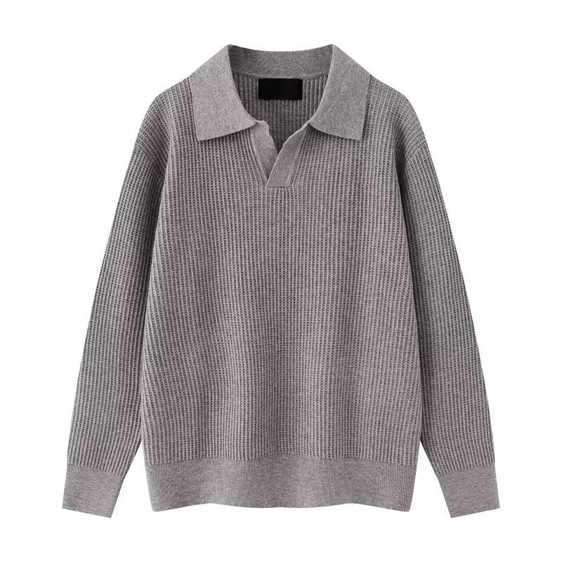 Langarmshirt mit Wellen-Design