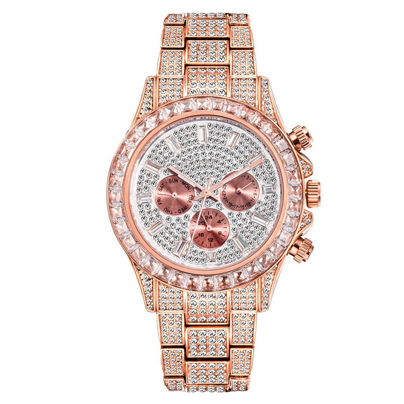 Damenuhr mit Quarzwerk und Stahlband – Bild 18 | LuxeStyle