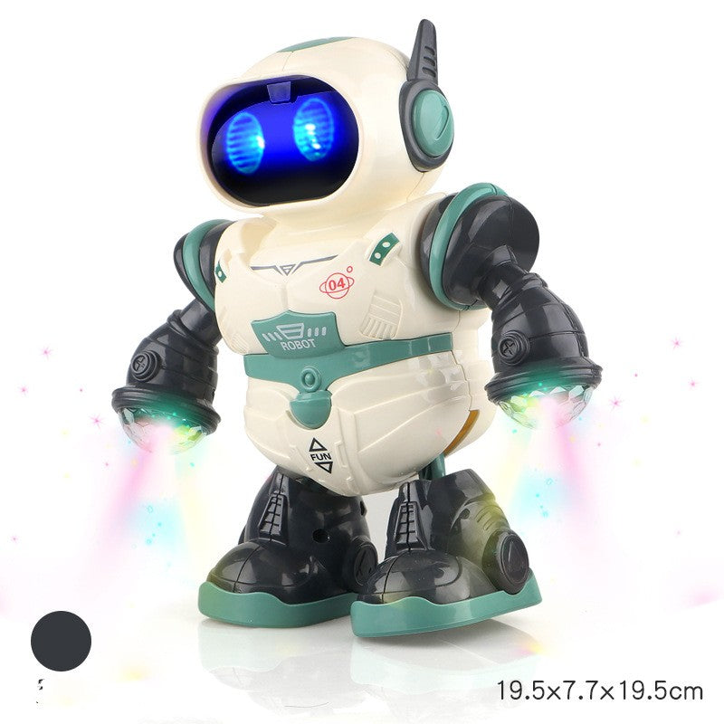 Tanzender Roboter mit Licht und Musik